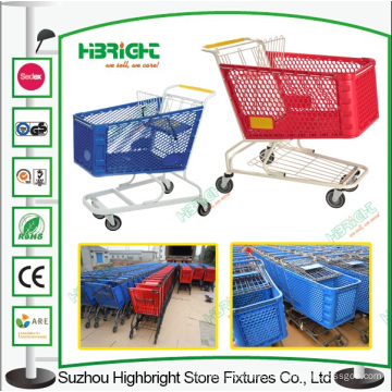 Comercio al por mayor de Plastic Hand Shopping Trolley Cart